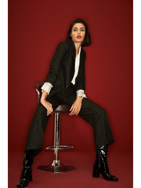 Moodo Sako s tročetvrt rukavima crno Moodo