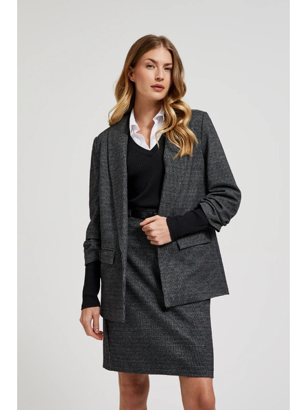 Moodo Sako sa naboranim rukavima sivo Moodo