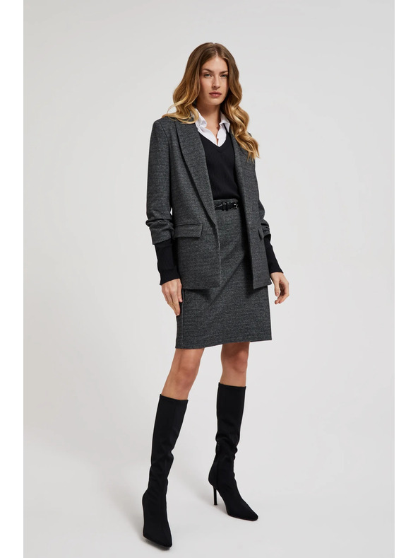 Moodo Sako sa naboranim rukavima sivo Moodo