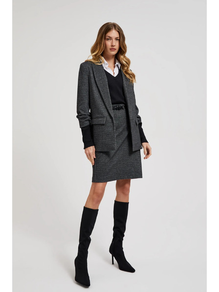 Moodo Sako sa naboranim rukavima sivo Moodo