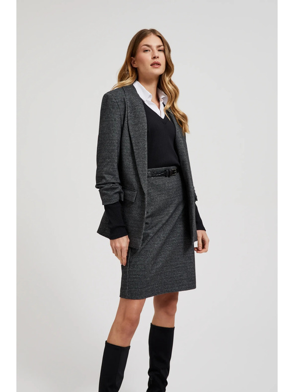 Moodo Sako sa naboranim rukavima sivo Moodo