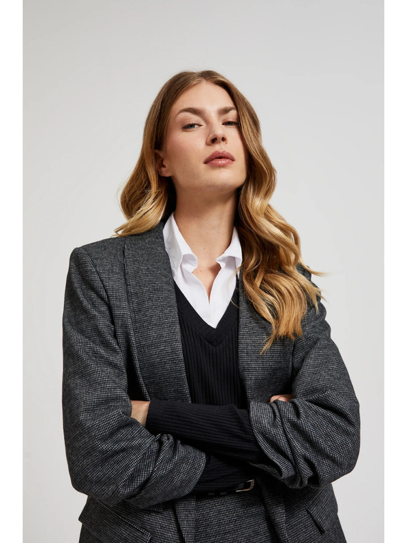 Moodo Sako sa naboranim rukavima sivo Moodo