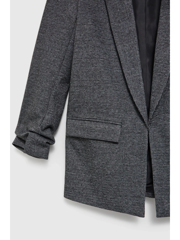 Moodo Sako sa naboranim rukavima sivo Moodo