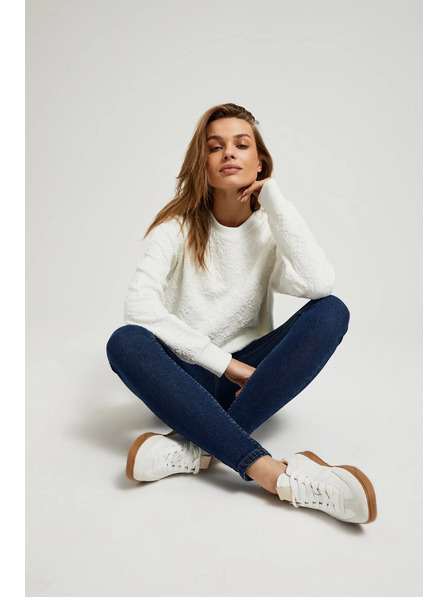 Moodo Plave pamučne uske traperice Moodo