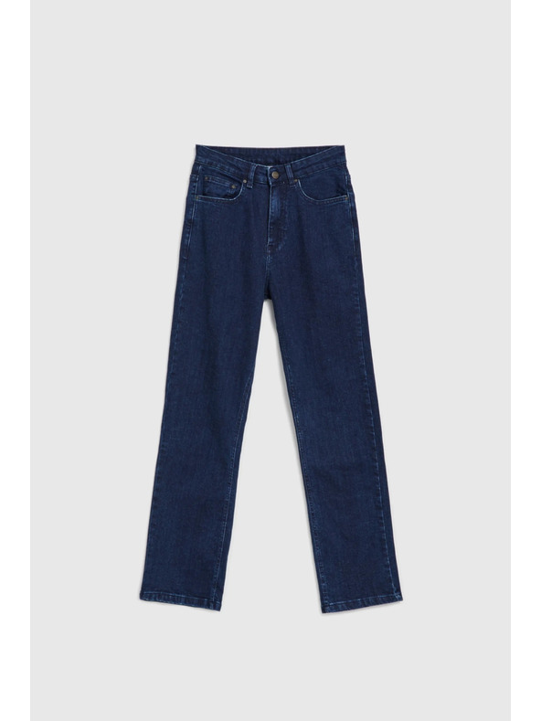 Moodo Tamno plave traperice ravnih nogavica Moodo