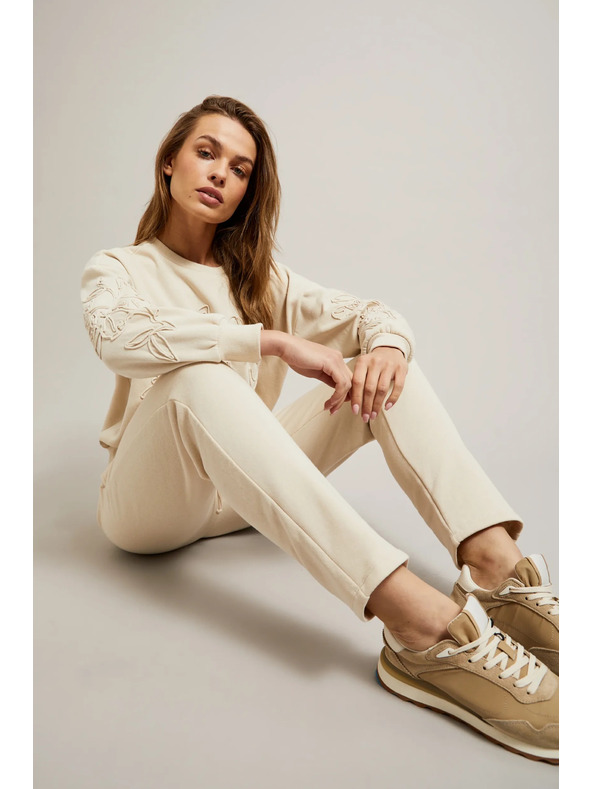 Moodo Bež trenirke Moodo