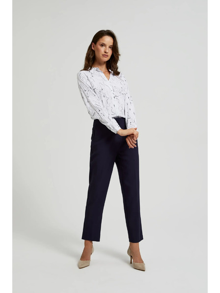 Moodo Tamno plave uske hlače Moodo