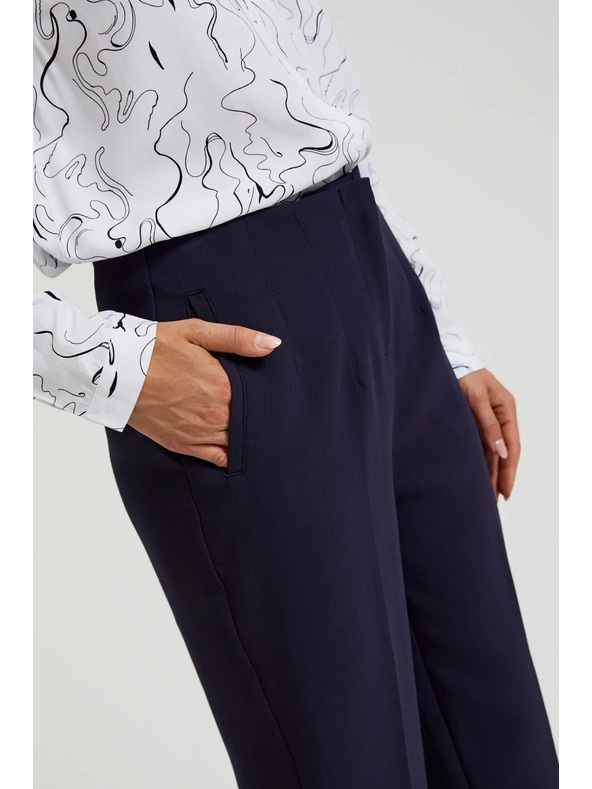 Moodo Tamno plave uske hlače Moodo