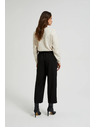 Moodo Crne hlače s naborima Moodo