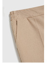 Moodo Elegantne bež hlače Moodo