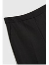 Moodo Svečane crne hlače s naborima Moodo