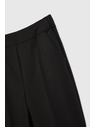 Moodo Elegantne crne hlače s naborima Moodo