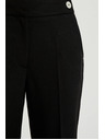 Moodo Elegantne crne uske hlače Moodo