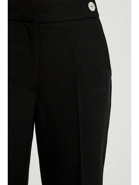 Moodo Elegantne crne uske hlače Moodo