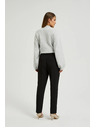 Moodo Elegantne crne uske hlače Moodo