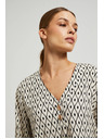 Moodo Košulja s uzorkom i dekorativnim gumbima Moodo