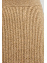 Moodo Pletena midi suknja bež Moodo