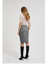 Moodo Elegantna uska suknja siva Moodo