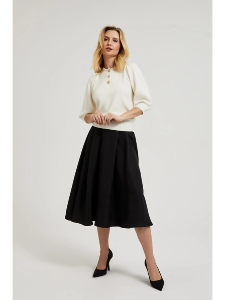 Moodo Proširena suknja crna Moodo