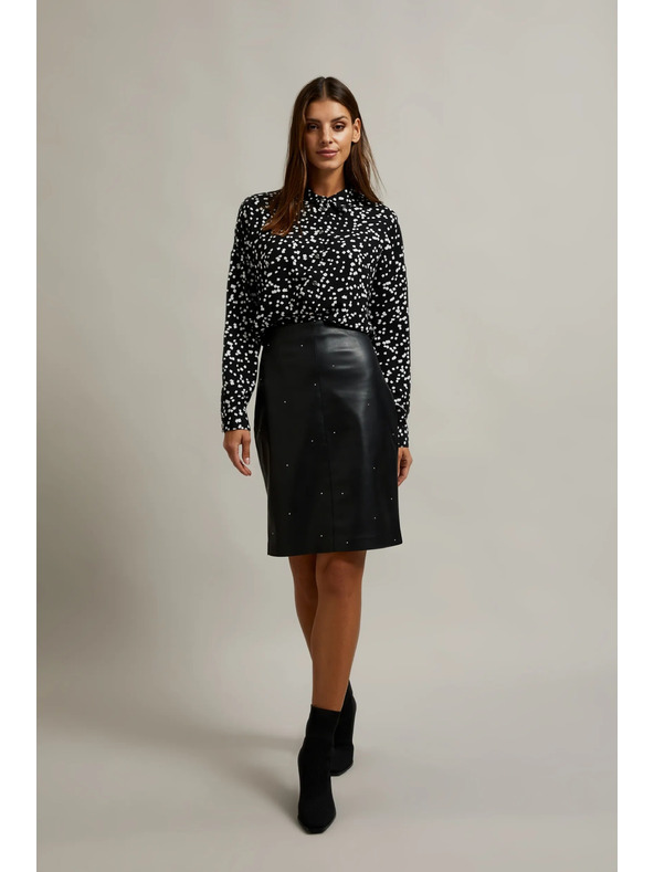 Moodo Voštana uska suknja crna Moodo