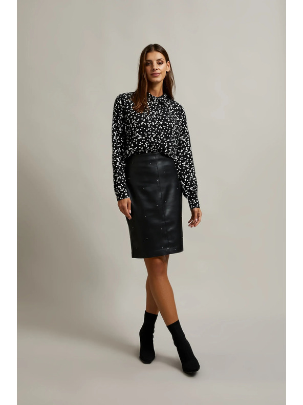 Moodo Voštana uska suknja crna Moodo