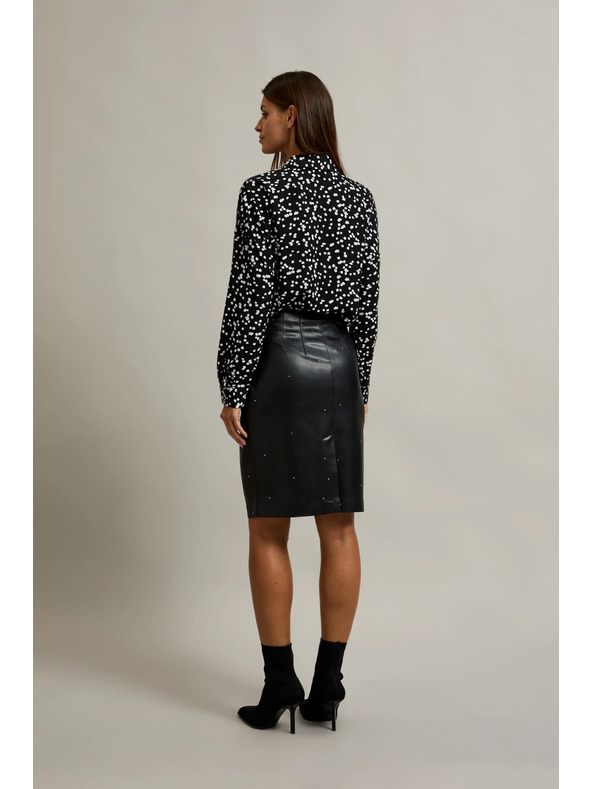 Moodo Voštana uska suknja crna Moodo