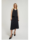 Moodo Crna A-linija suknja Moodo