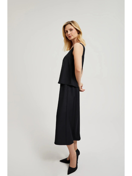 Moodo Crna A-linija suknja Moodo