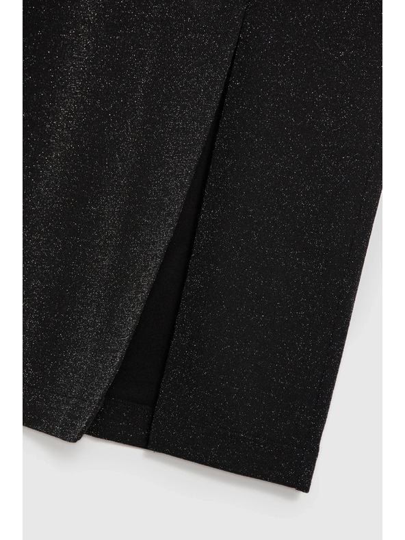 Moodo Midi suknja s prorezom crna Moodo