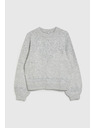 Moodo Džemper ukrašen sjajnom niti sive boje Moodo
