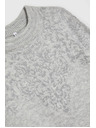 Moodo Džemper ukrašen sjajnom niti sive boje Moodo