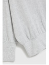 Moodo Glatki džemper dugih rukava sive boje Moodo