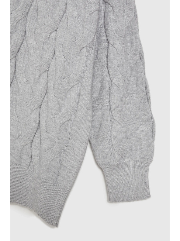 Moodo Rolka s ukrašenim pleterim siva Moodo