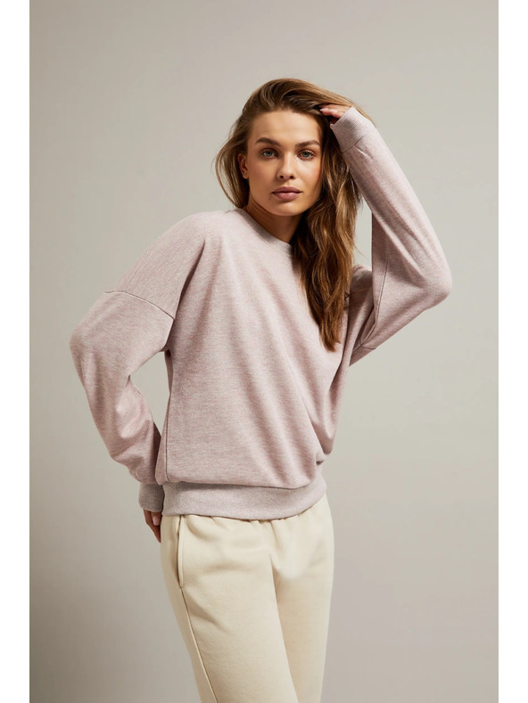 Moodo Dukserica s otvorenim leđima ružičasta Moodo