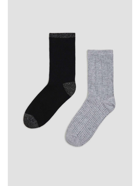 Moodo 2-pack čarapa s metalnom niti Moodo