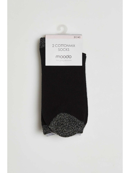 Moodo 2-pack čarapa s metalnom niti Moodo