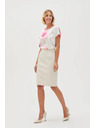 Moodo Olovka suknja bež Moodo