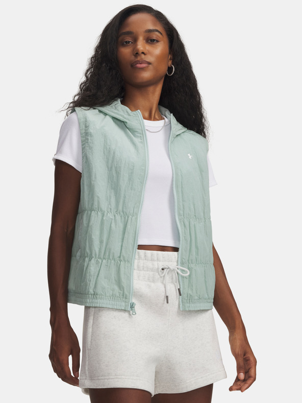 Under Armour Ženski prsluk Under Armour UA Rival Woven Ruched Vest