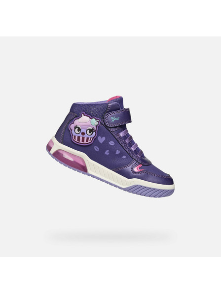 Geox Ljubičaste tenisice za djevojčice Geox Inek Girl