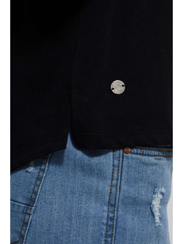 Moodo Crna ženska Moodo majica