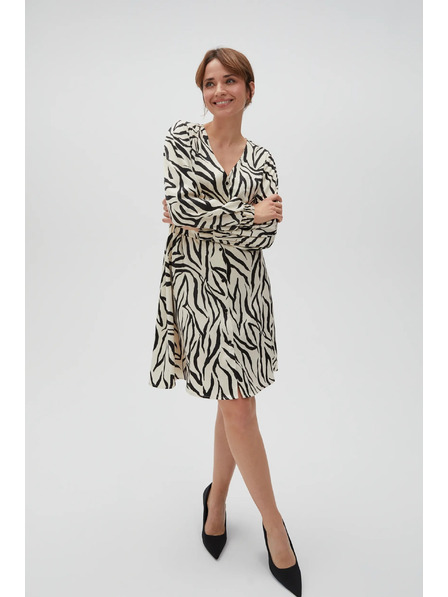 Moodo Moodo ženska haljina s uzorkom