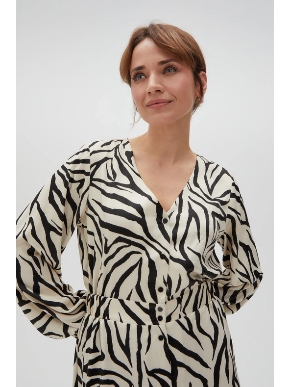 Moodo Moodo ženska haljina s uzorkom