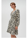 Moodo Moodo ženska haljina s uzorkom
