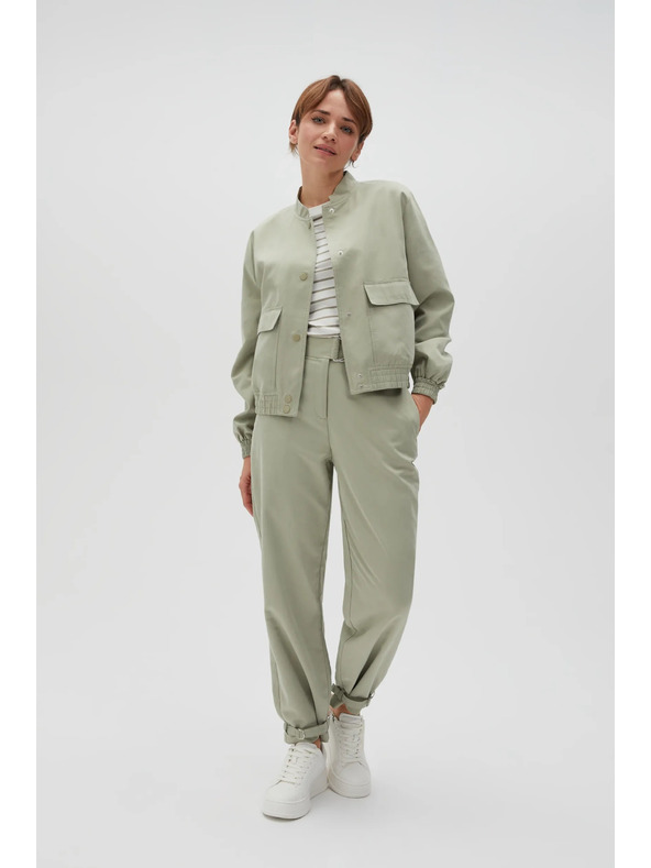 Moodo Svijetlo zelene Moodo ženske hlače