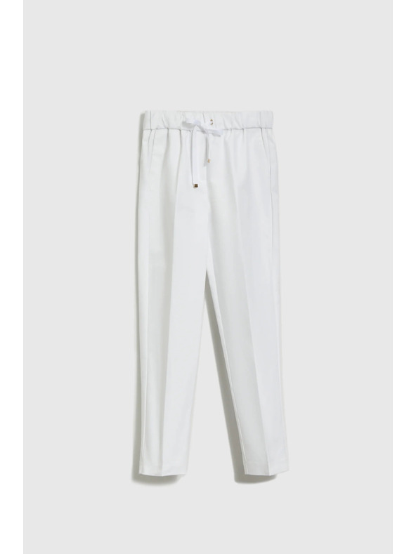Moodo Bijele ženske hlače Moodo