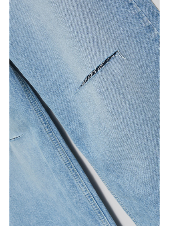 Moodo Plave ženske rastrgane traperice Moodo