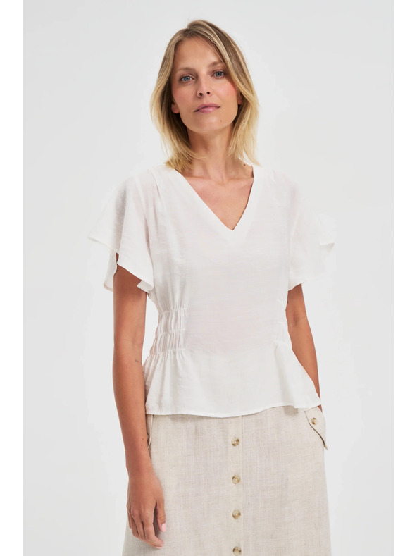 Moodo Moodo bijela ženska košulja