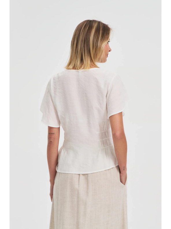 Moodo Moodo bijela ženska košulja