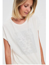 Moodo Bijela ženska majica Moodo