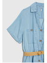 Moodo Moodo plava ženska košulja haljina